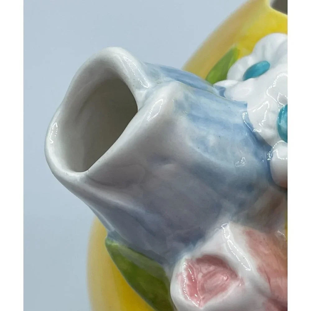 Chang Song Baby Chick Flower Teapot With Handle Easter